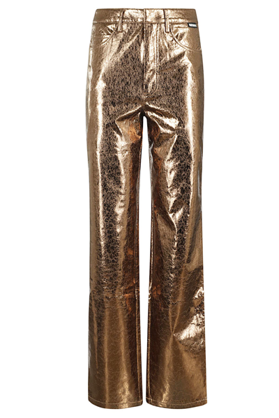 Rotate Birger Christensen High Waist Pants In Toasted Coconut