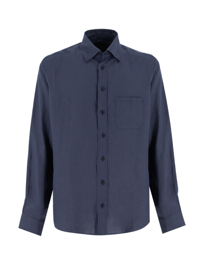 Sease Shirt In Navy Blue