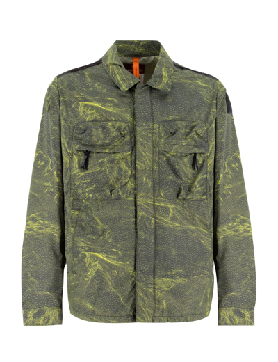 Parajumpers Jacket In Toubre Wireframe Print