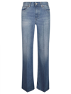 DONDUP LONG-LENGTH BUTTONED JEANS