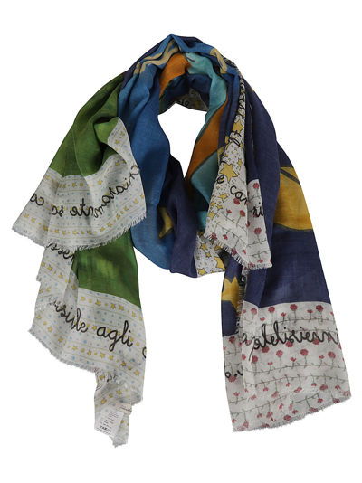 Faliero Sarti Printed Scarf In Multicolor