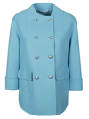 ERMANNO SCERVINO DOUBLE-BREASTED BUTTONED JACKET