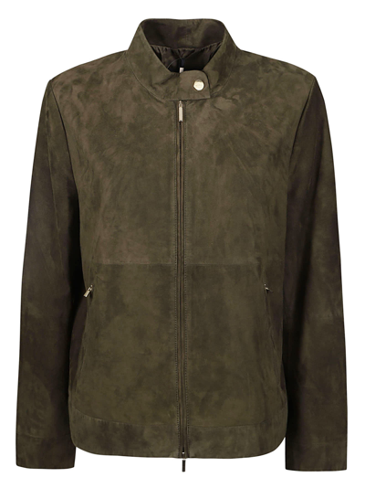 Max Mara The Cube Jene Jacket In Military Green