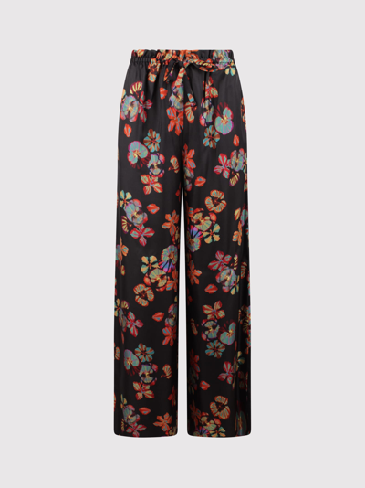 Ulla Johnson Sawyer High-waist Wide-leg Trousers In Multicolour