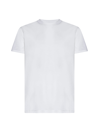 Pt01 T-shirt In Bianco