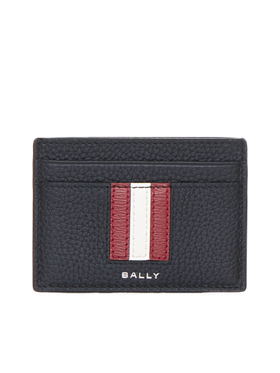 Bally Wallet In Whiteblack/red+pall