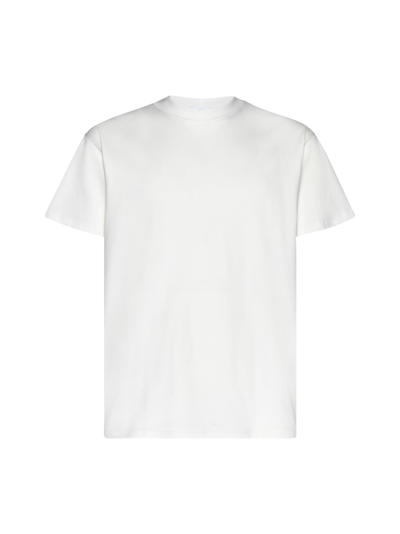 Lardini T-shirt In Bianco