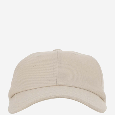 Jacquemus Canvas Hat In Ivory