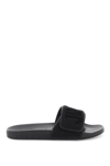 Jimmy Choo Slides With Logo In Black