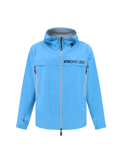 Moncler Grenoble Jackets In Lightblue