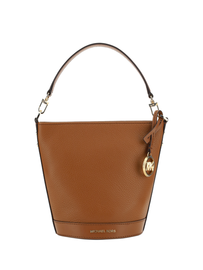 Michael Kors Townsend Bucket Bag In Luggage