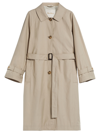 Max Mara Trench Monopetto In Beige