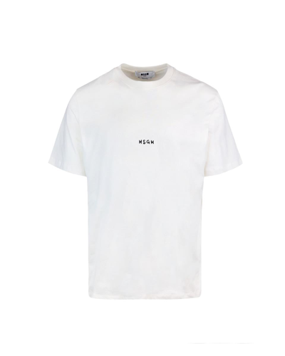 Msgm T-shirts In White