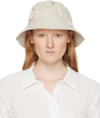 SONG FOR THE MUTE OFF-WHITE DAISY BUCKET HAT