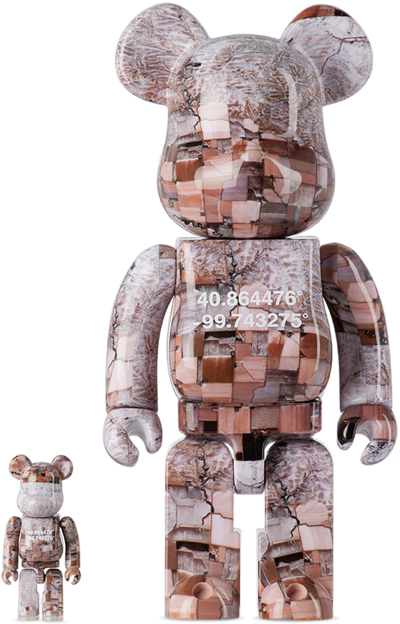 Medicom Toy Brown Benjamin Grant Overview 100％ & 400% Bearbrick In Nebraska