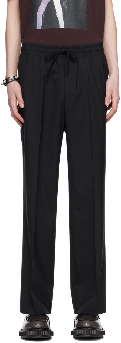 Undercover Black Drawstring Trousers
