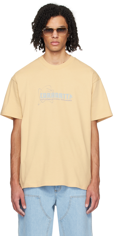 Carhartt Yellow Unified T-shirt In 1yr Rattan