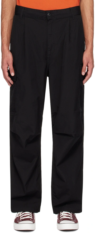 Carhartt Black Cole Cargo Pants In 89 Black