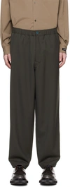 UNDERCOVER GRAY O-RING TROUSERS