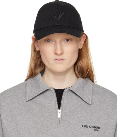 Axel Arigato Embroidered-logo Baseball Cap In Black