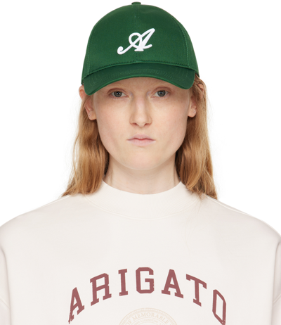 Axel Arigato Green Signature Cap In College Green