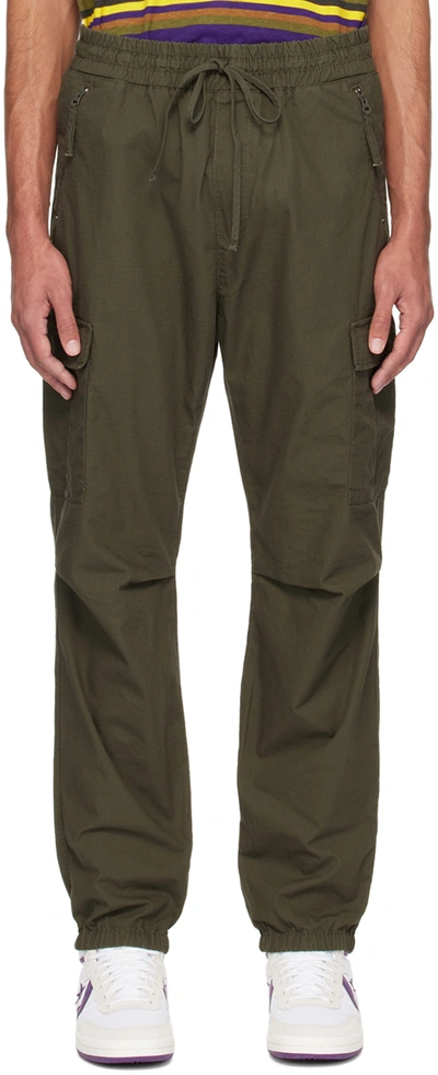 Carhartt Khaki Jogger Cargo Pants In 63 Cypress