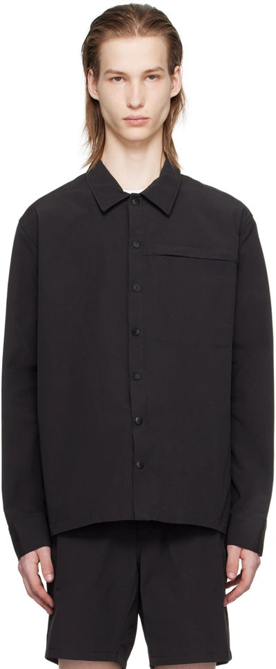 Saturdays Surf Nyc Black Ryan Utility Shirt