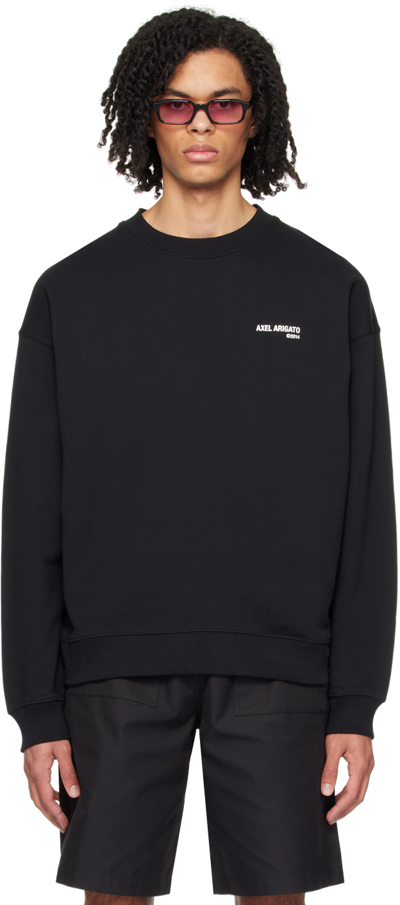 Axel Arigato Spade Cotton Sweatshirt In Black