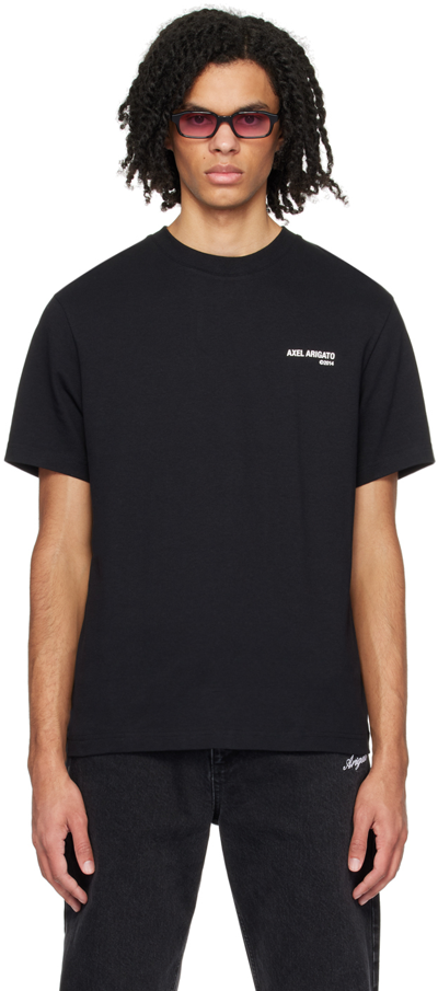 Axel Arigato Logo-print Cotton T-shirt In Black