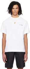 Axel Arigato Distort Logo-print Cotton T-shirt In White