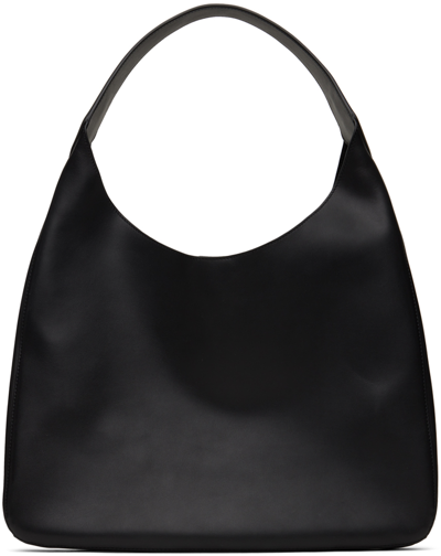 Off-white Hobo Metropolitan Leather Tote Bag In Black