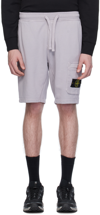 STONE ISLAND PURPLE PATCH SHORTS