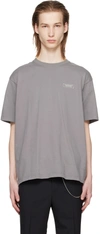 UNDERCOVER GRAY PRINTED T-SHIRT