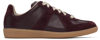 MAISON MARGIELA BURGUNDY REPLICA SNEAKERS