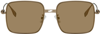 FENDI BROWN BAGUETTE SUNGLASSES