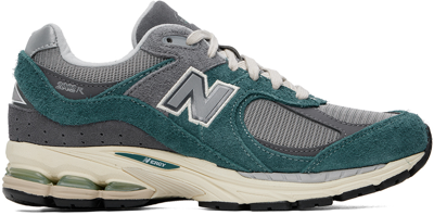 New Balance Blue & Gray 2002r Sneakers In New Spruce