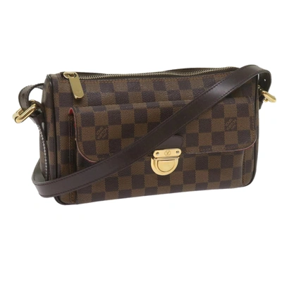 Pre-owned Louis Vuitton Ravello Canvas Shoulder Bag () In Brown
