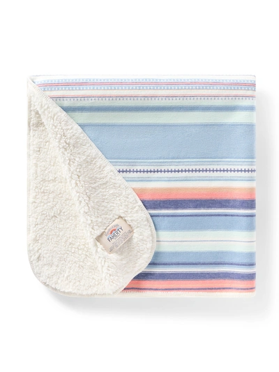 Faherty Organic Cotton Baby Blanket In Island Sunrise