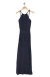 GO COUTURE GO COUTURE HALTER NECK BLOUSON MAXI DRESS