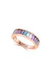 EFFY 14K ROSE GOLD GEMSTONE RING