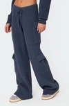 EDIKTED EDIKTED WYNTER DRAWSTRING CARGO SWEATER PANTS