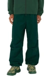 Burberry Nylon Cargo Pants In Ivy