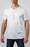 Bored Rebel Hard No Moisture Wicking Graphic T-shirt In White
