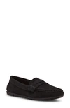 Blondo Shellby Waterproof Driving Loafer In Black Nubuck