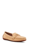 Blondo Shellby Waterproof Driving Loafer In Yellow Nubuck