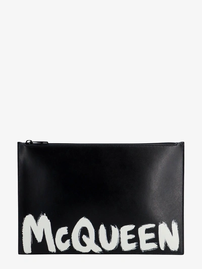 Alexander Mcqueen Clutch In Black