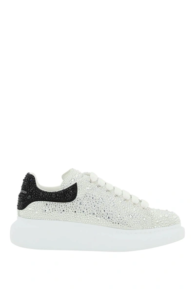 Alexander Mcqueen Oversized Trainers With Crystals In Multi-colored