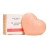 ONE LOVE ORGANICS THE CLEANSING SPONGE: ROSE CLAY HEART