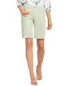 Nydj Frayed Boyfriend Shorts In Green
