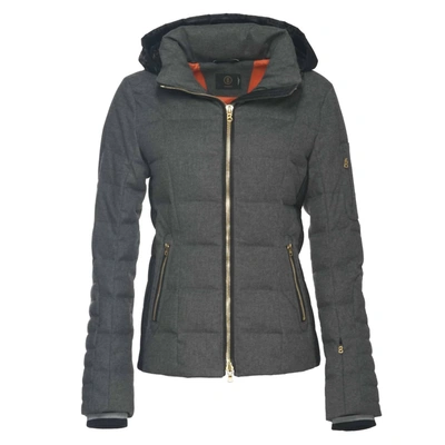 Bogner Uma-d Ski Jacket In Dark Grey